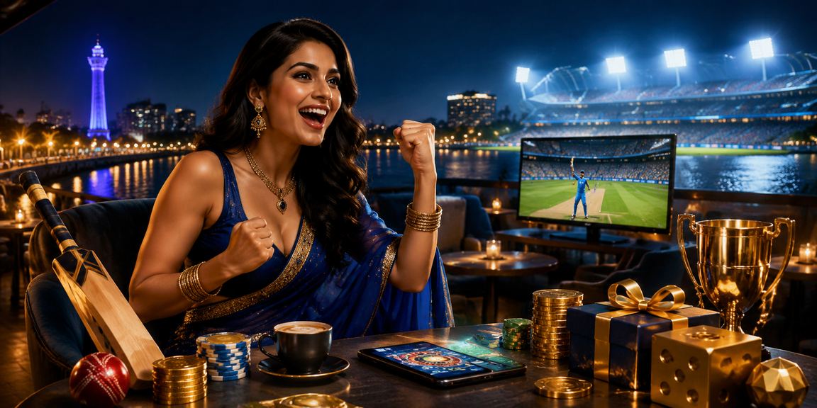 Indian metropolitan area with intense nightlife and entertainment